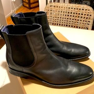 Black Stanton Chelsea style Cole Haan mens boots. Size 13